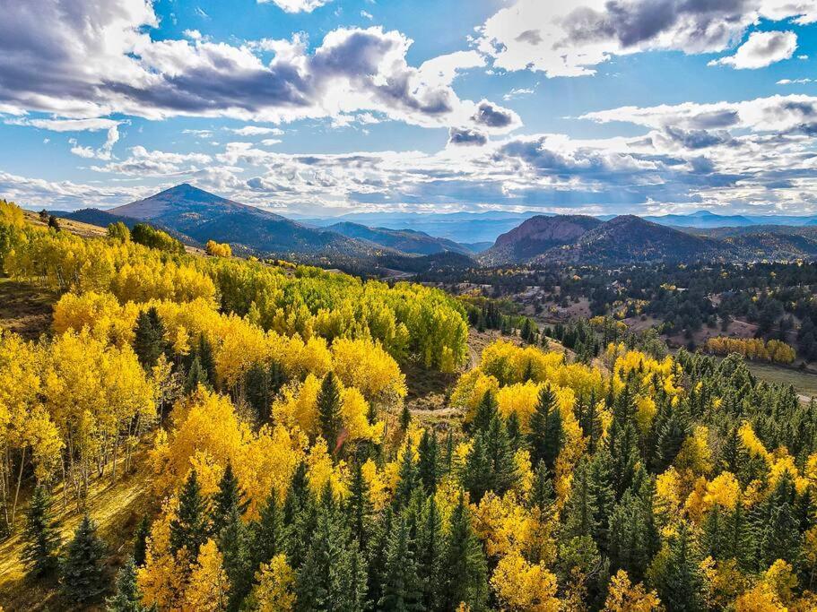 Monarch Landing, A Cozy Cabin W/360 Mountain Views Cripple Creek Exterior foto
