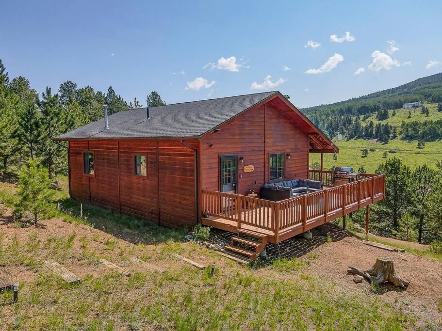 Monarch Landing, A Cozy Cabin W/360 Mountain Views Cripple Creek Exterior foto