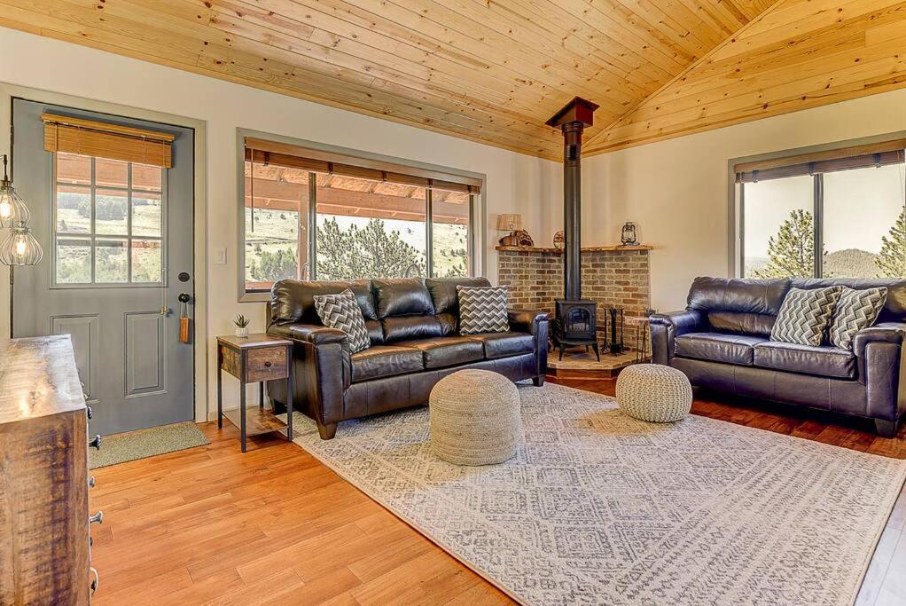 Monarch Landing, A Cozy Cabin W/360 Mountain Views Cripple Creek Exterior foto