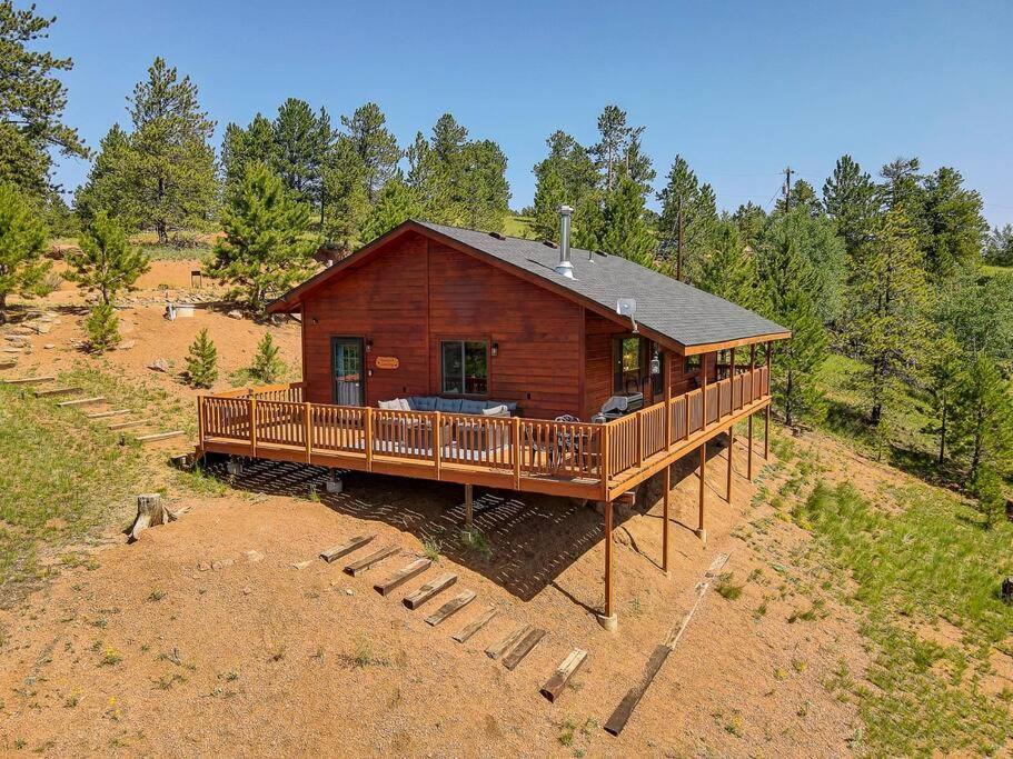 Monarch Landing, A Cozy Cabin W/360 Mountain Views Cripple Creek Exterior foto
